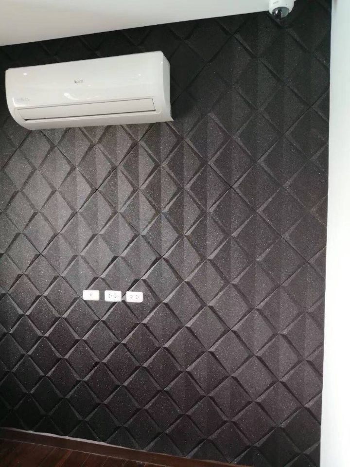 LV II black 3d wall panel (2)