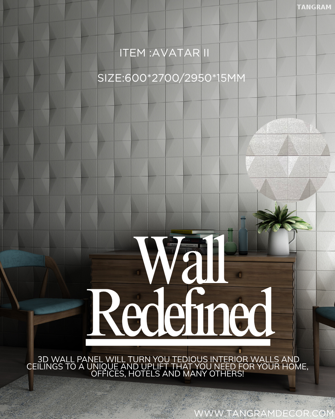 Durable Self Adhesive 3D Wall Tile Sticker Home Theater KTV Leather Embossed Interior Foam Wall Panels