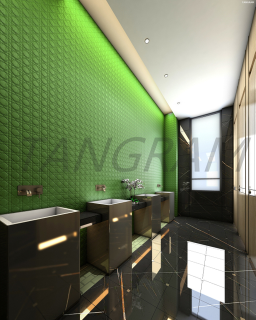 Biodegradable Interior Design Indoor Big Wall Panel