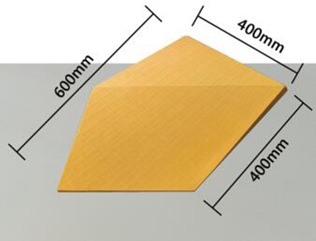 Arrow 40x60cm Irregular Splice Pu Leather Foam Panel