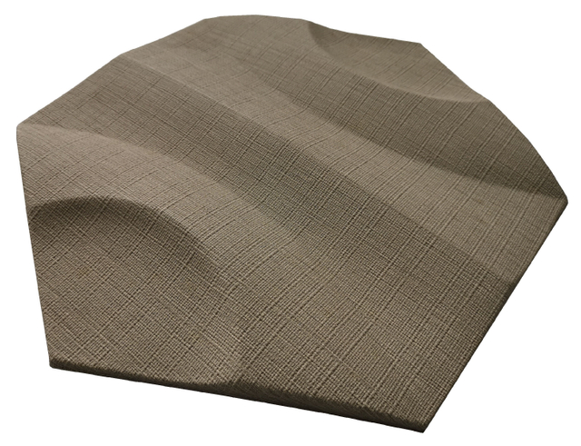 Pu Foam Golden Indoor 3D Mosaic Tile