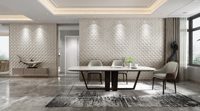 Donut Self Adhesive Easy Installed 3D Leather Wall Sheet