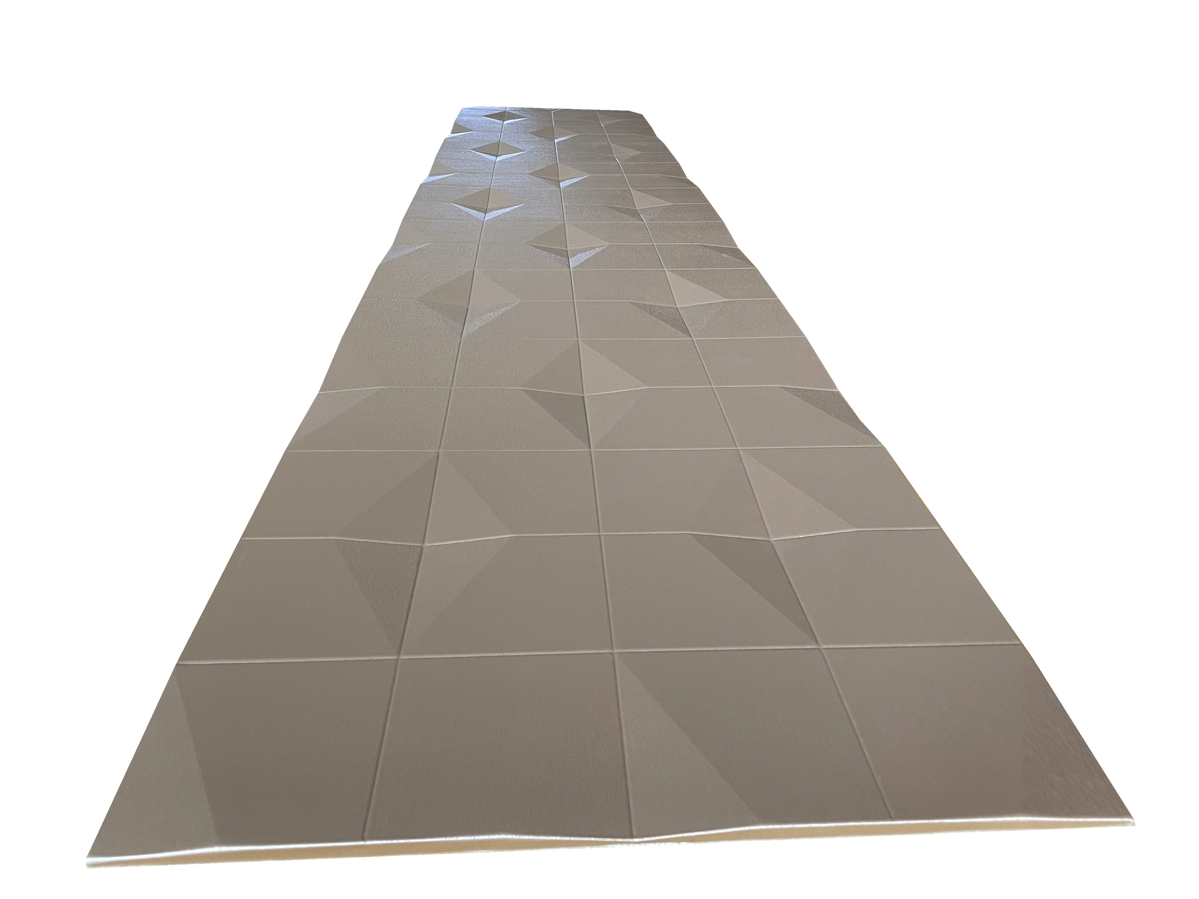 Durable Self Adhesive 3D Wall Tile Sticker Home Theater KTV Leather Embossed Interior Foam Wall Panels