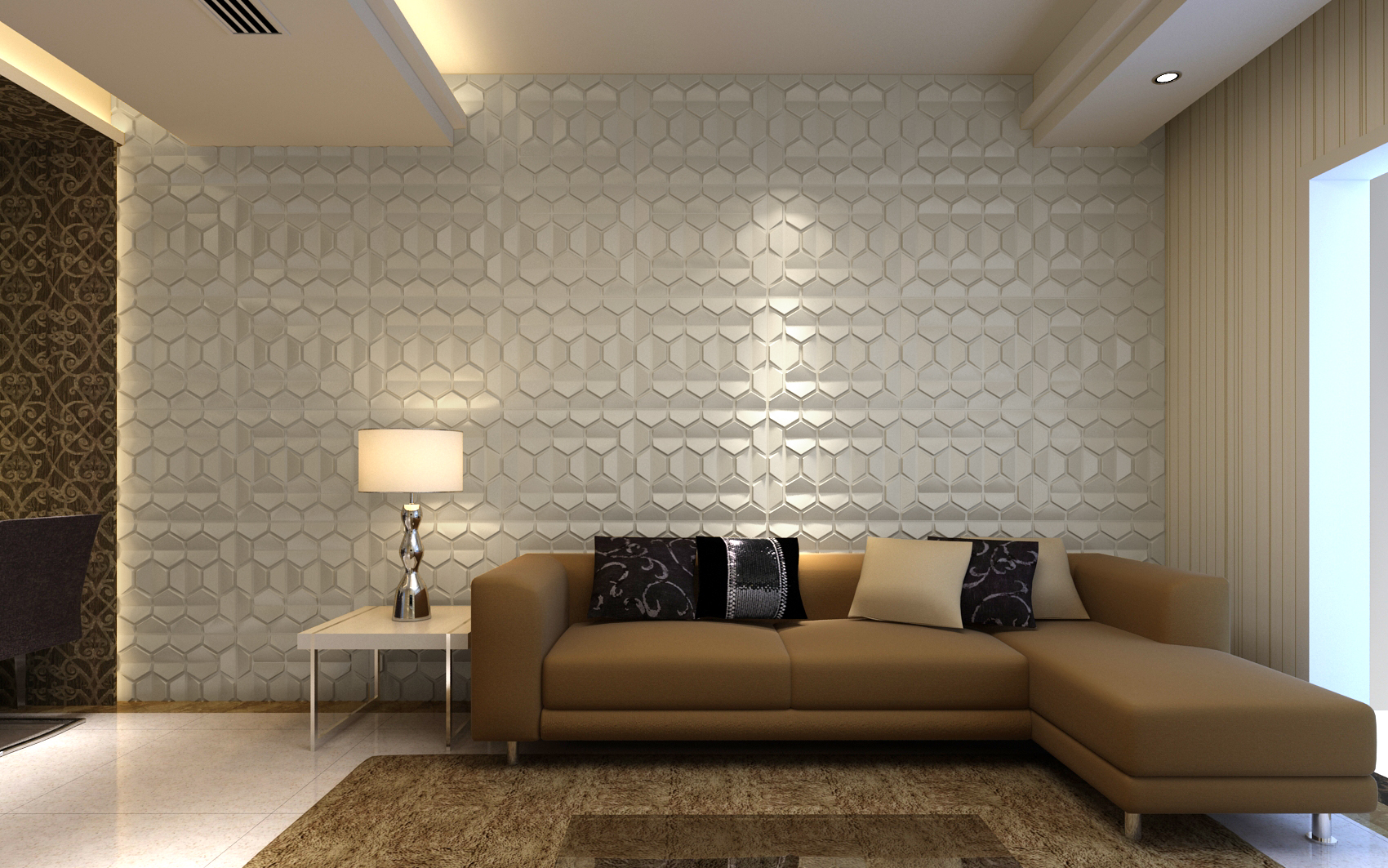 ceiling covering-rectangle wall tiles-soft wall brick-Nestle (4)