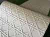 Self adhensive 3D leather wall sheet 