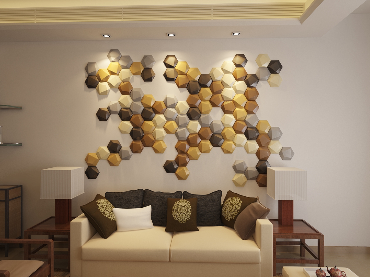 3d wall decoration-Mosaic Tile-Rocky (3)