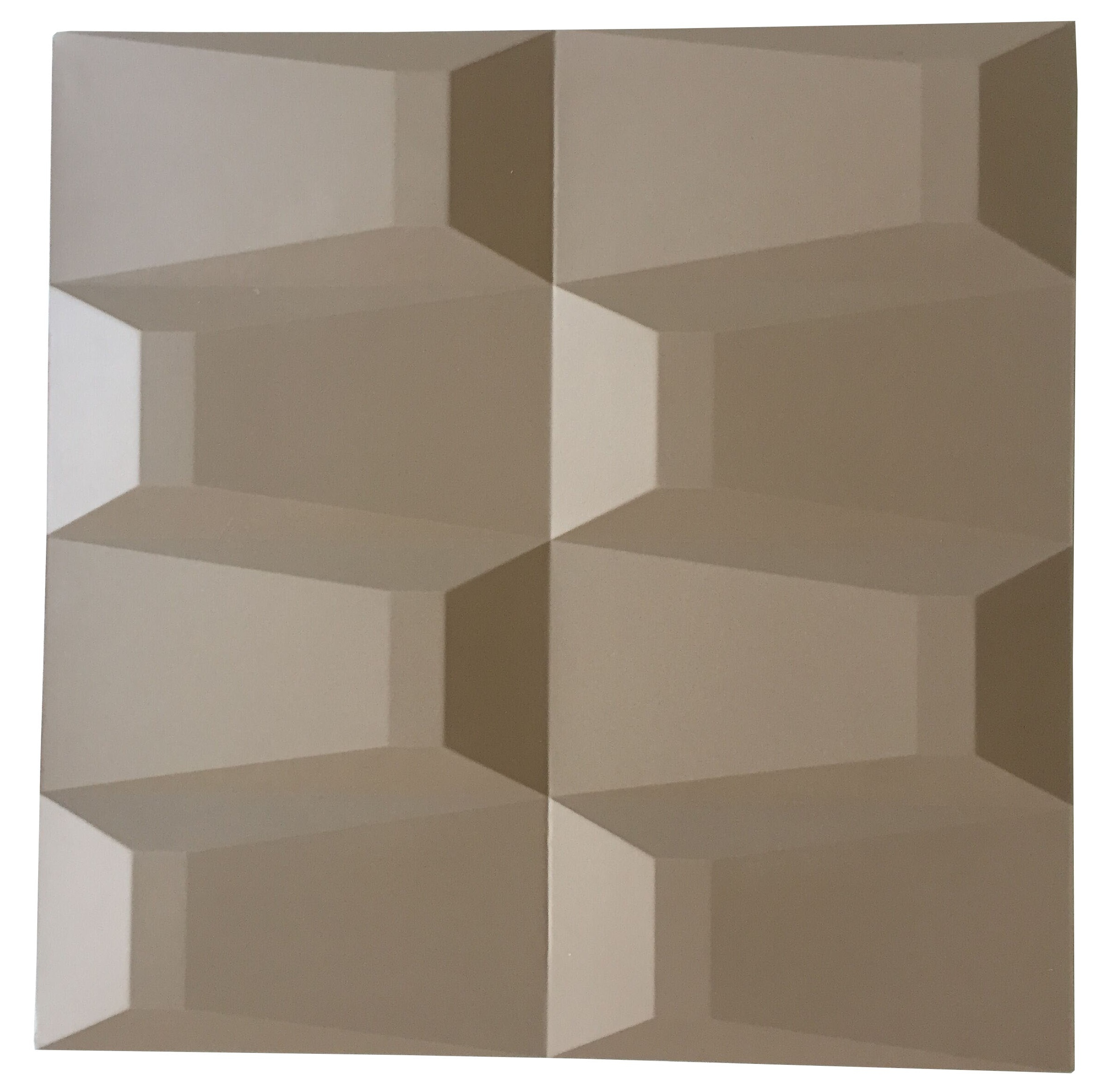 Pu Foam Golden 3D Wall Panel