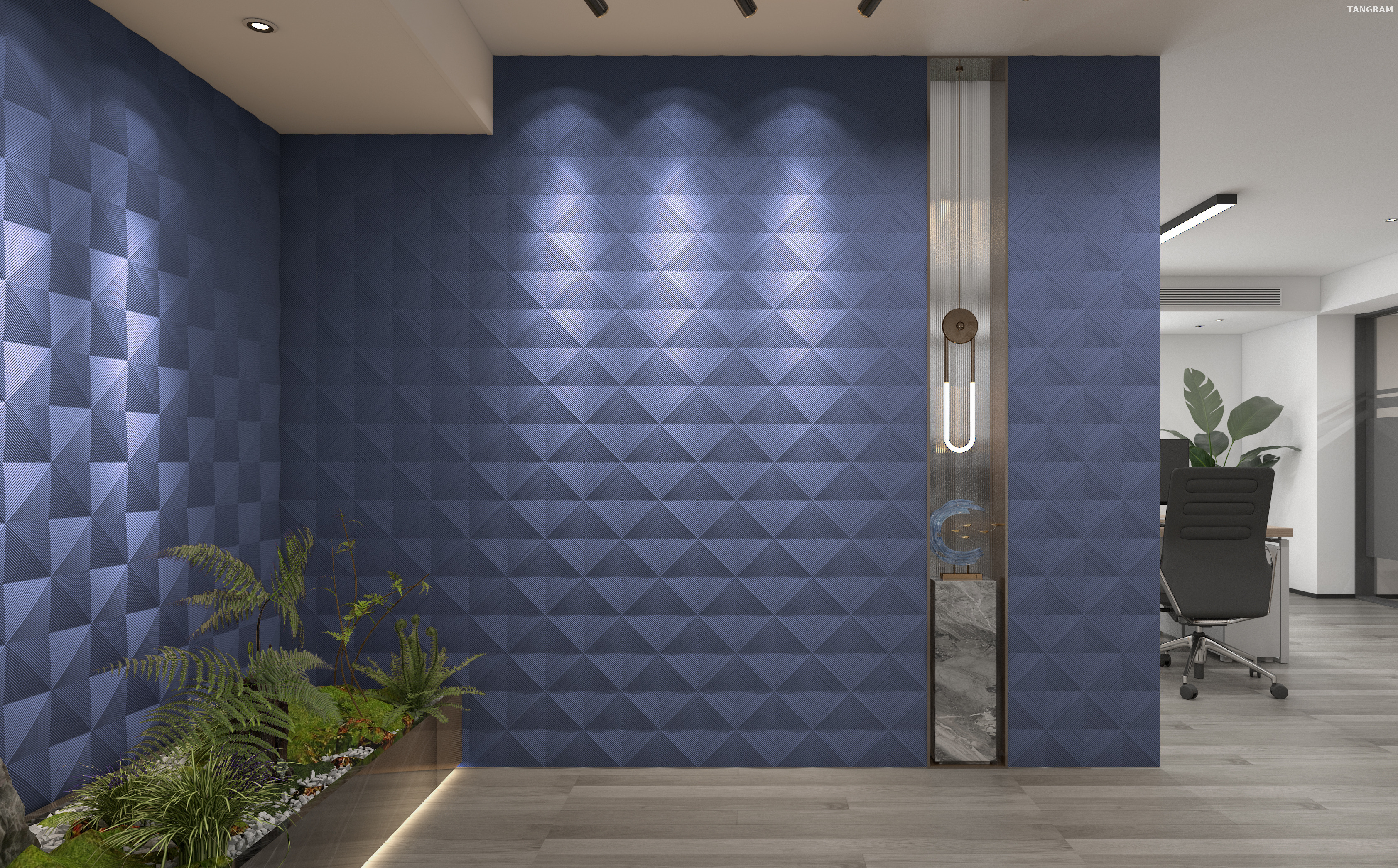 Simple Style Luxury 3D Wallpaper 3D Leather Wall Sheet 270cm
