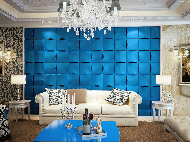 Modern 3D Foam Wall Panel Peel Stick Interior Waterproof Moisture-Proof Embossed HotelCeilings and Walls for Apartments