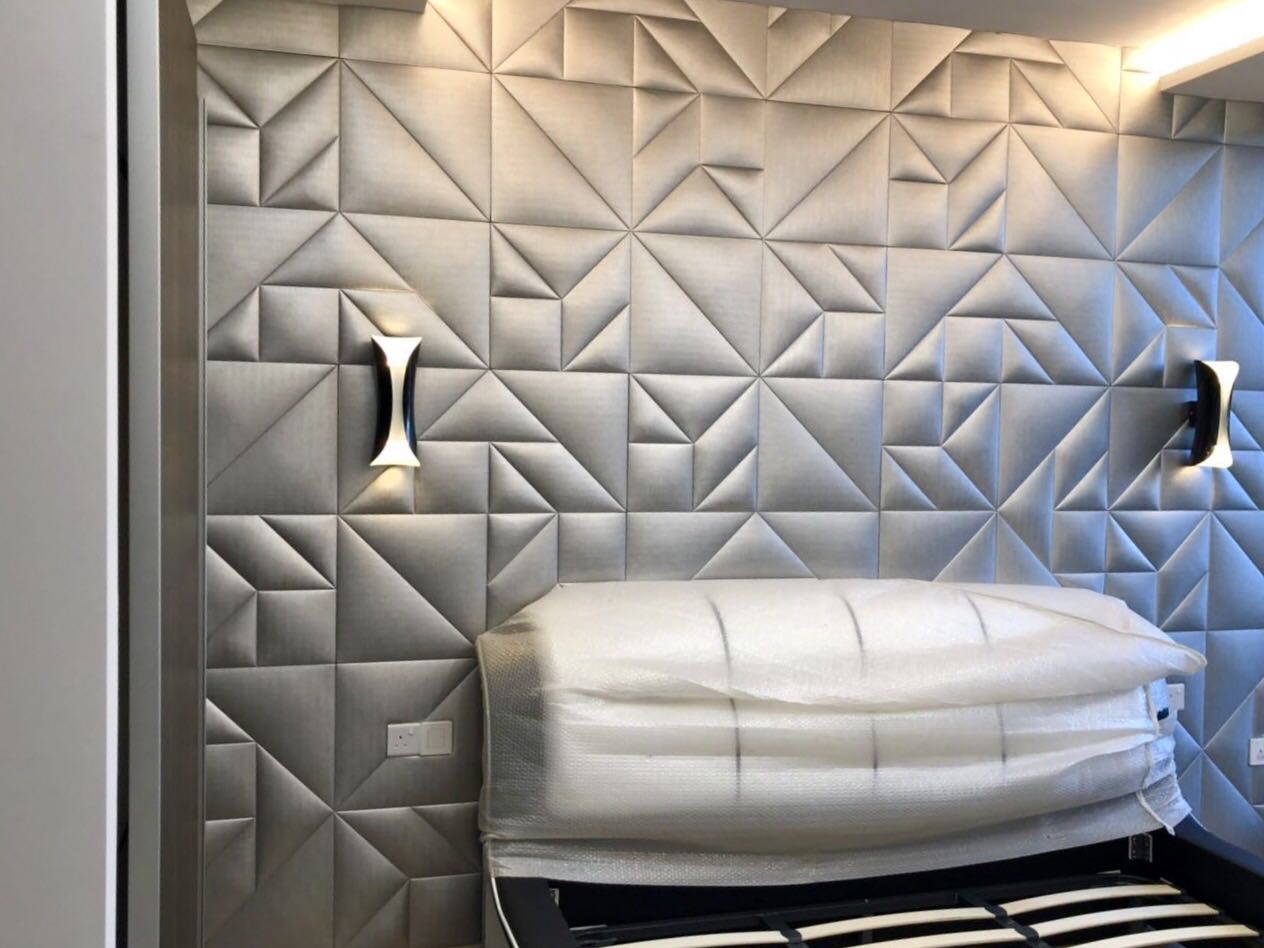 Acoustic White Indoor 3D Mosaic Tile