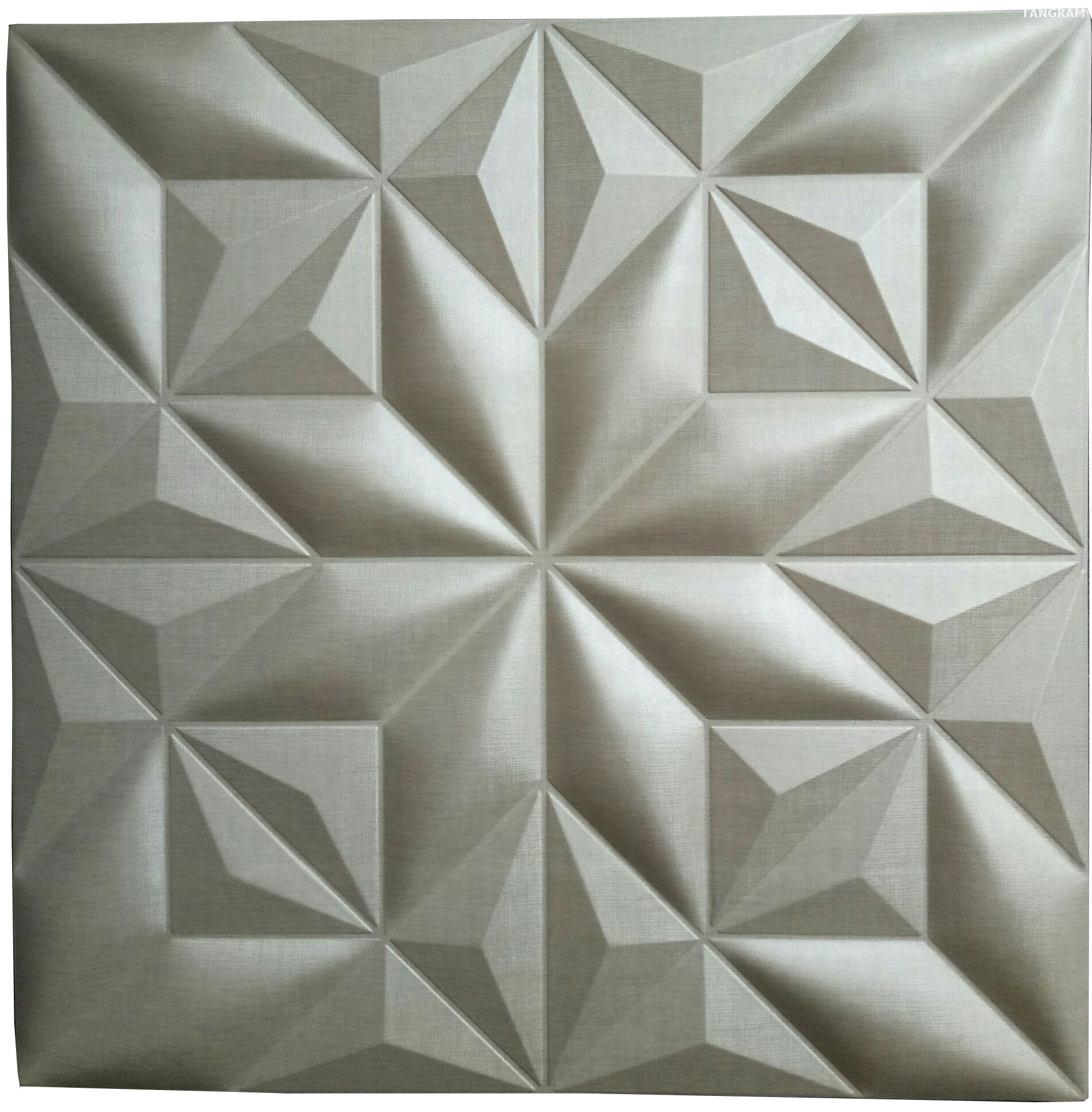 Soundproof White Indoor 3D Wall Panel