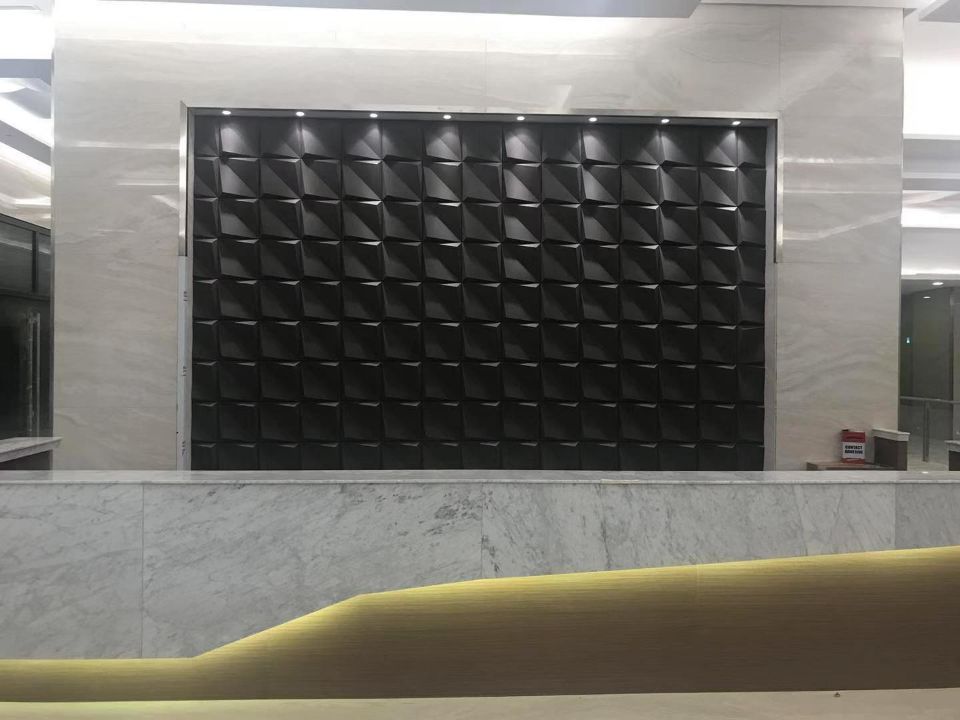 LV II black 3d wall panel (3)