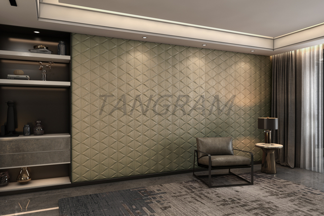 Biodegradable Textured Indoor Big Wall Panel