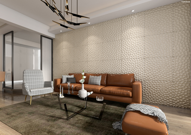 Simple European-Style Luxury Wallpaper 3D Wall Sheet Waterproof 3d Wallpaper Brick