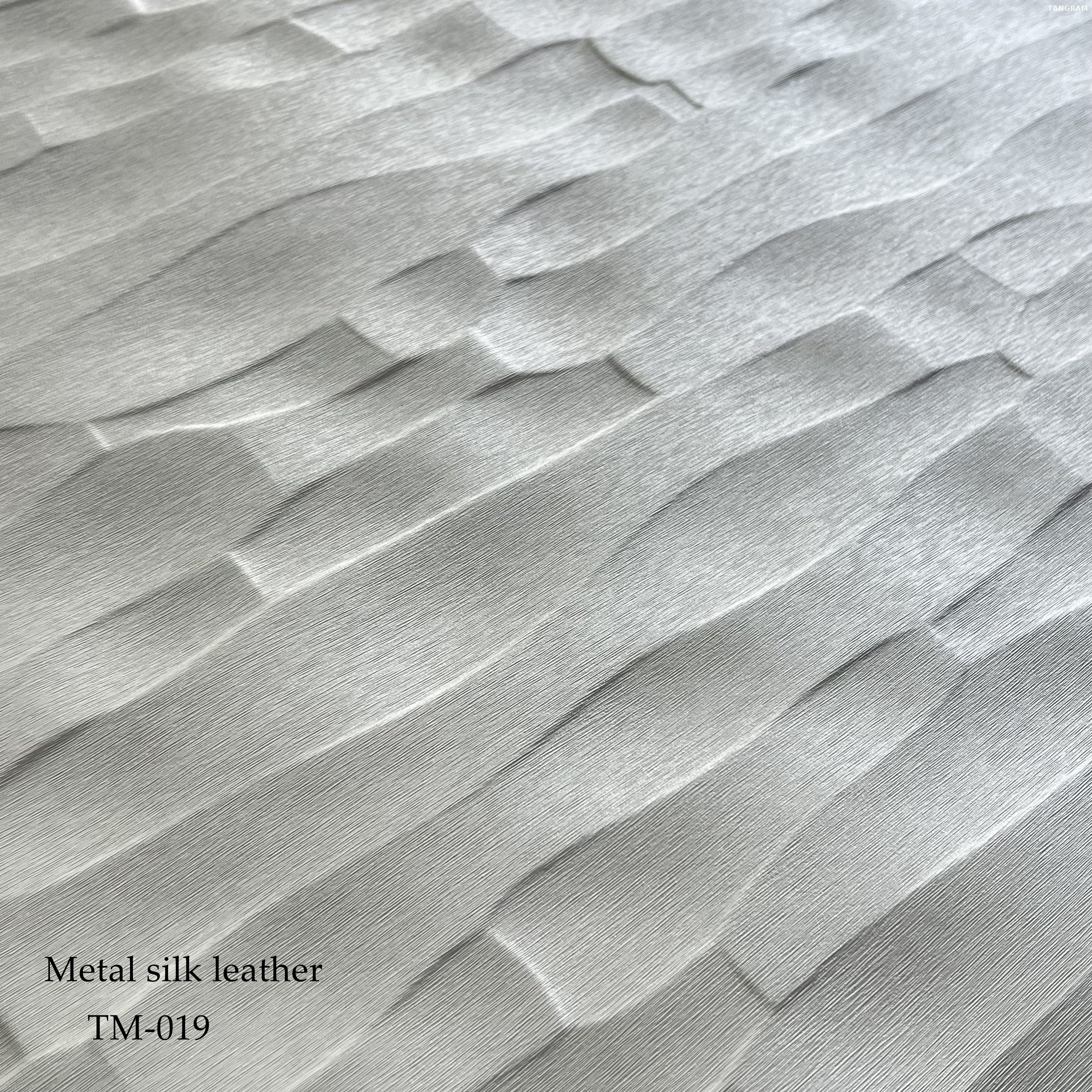 Moisure Proof 3d Wallpaper Interior Wall Covering 3D Leather Wall Sheet for Lounge Wall Decoration