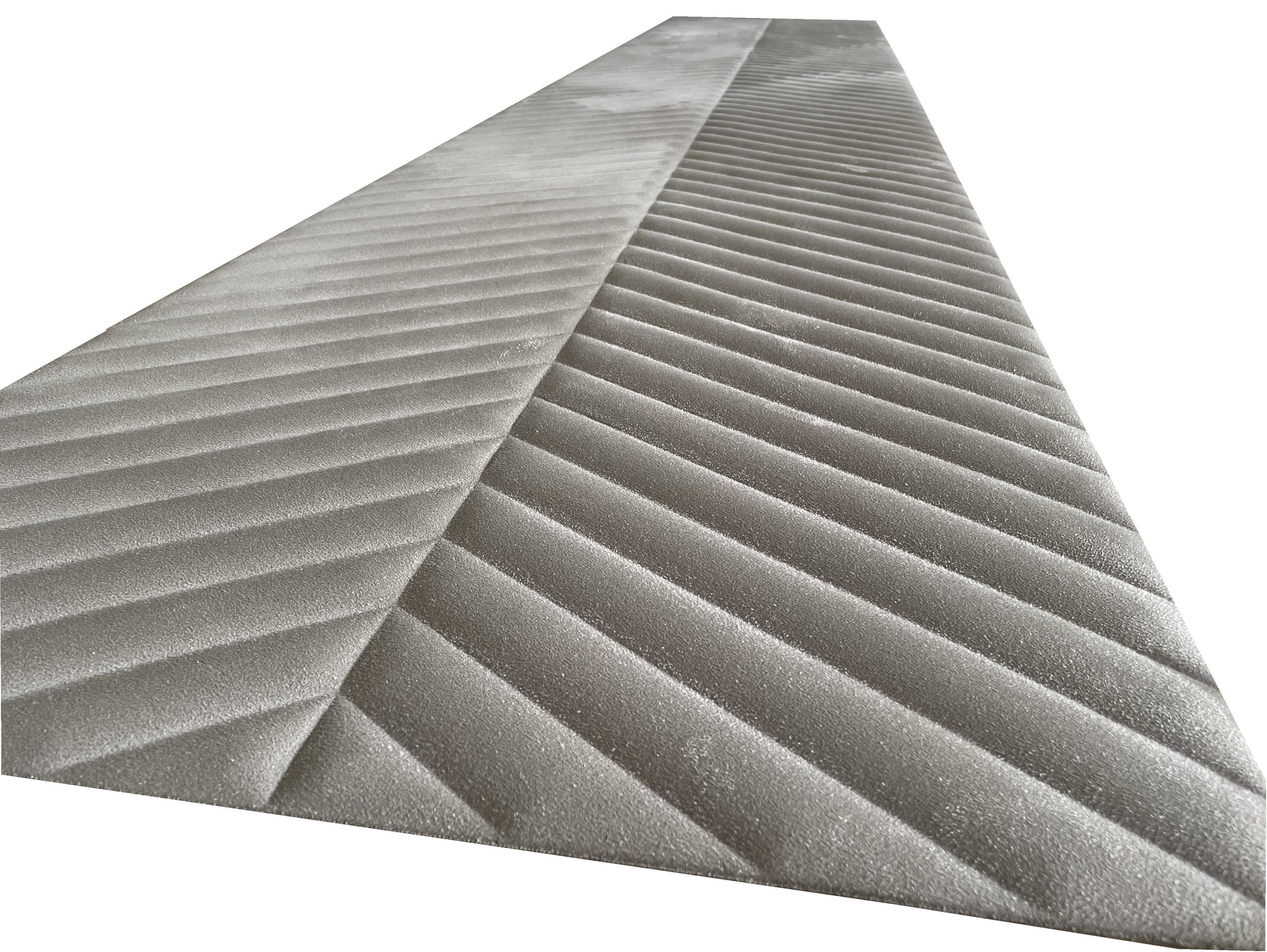 Soundproof 3d Foam Wall Panels Leather Embossed 3D Wall Sheets