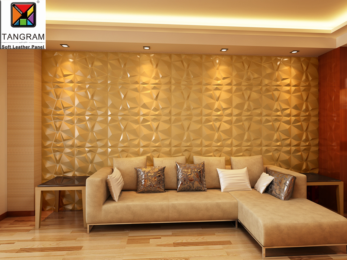 leather wall sheet-wall panel-3d wall decoration-Prism (4)