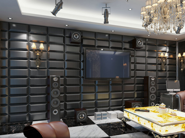 Bio Material Decorative Indoor 3d Wall Panel